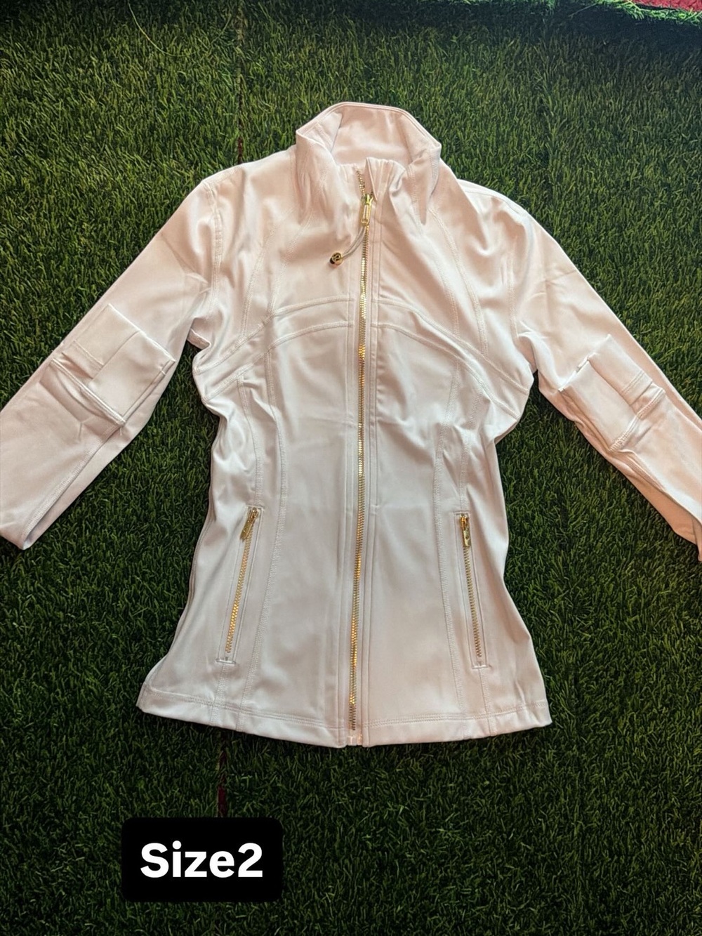 lululemon athletica Pale Pink Zip-Front Utility Jacket
